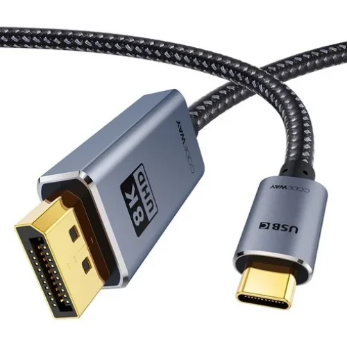 코드웨이 USB C타입 to DP 8K 케이블 리얼 리뷰!